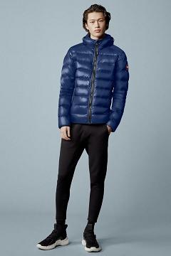 Chamarras Canada Goose Hombre Outlet - Crofton Chaqueta De Plumas Azules Oscuro XJ9573046